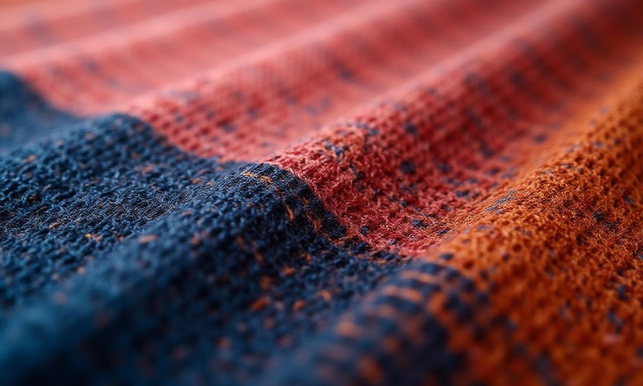 Rich woven textile texture with intricate patterns