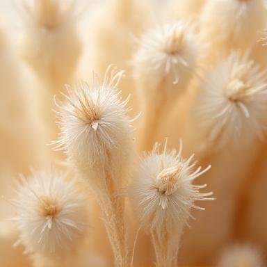 Microscopic or macro view of sustainable recycled textile fibers